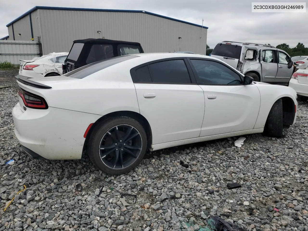 2C3CDXBG3GH246989 2016 Dodge Charger Se