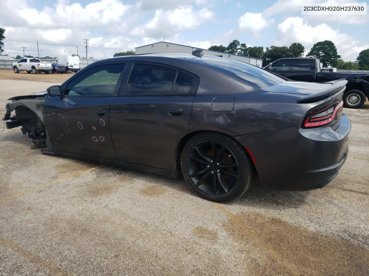 2016 Dodge Charger Sxt VIN: 2C3CDXHG2GH237630 Lot: 64855204