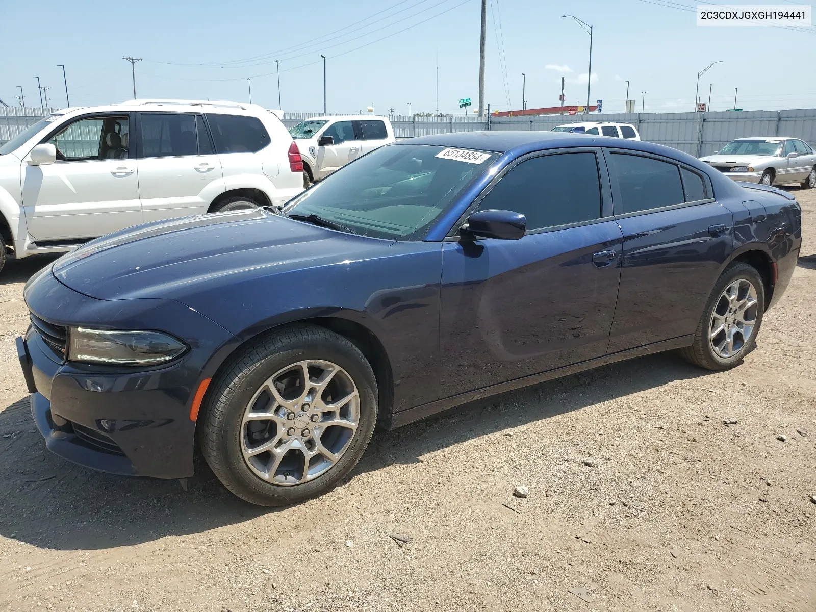 2016 Dodge Charger Sxt VIN: 2C3CDXJGXGH194441 Lot: 65134854