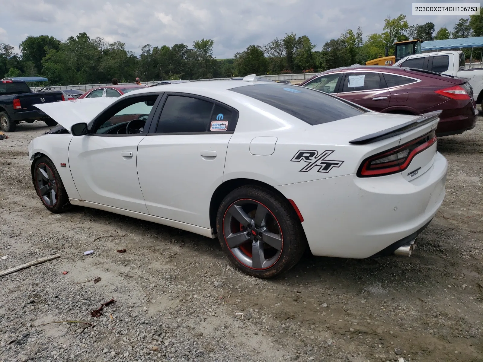 2016 Dodge Charger R/T VIN: 2C3CDXCT4GH106753 Lot: 65181144