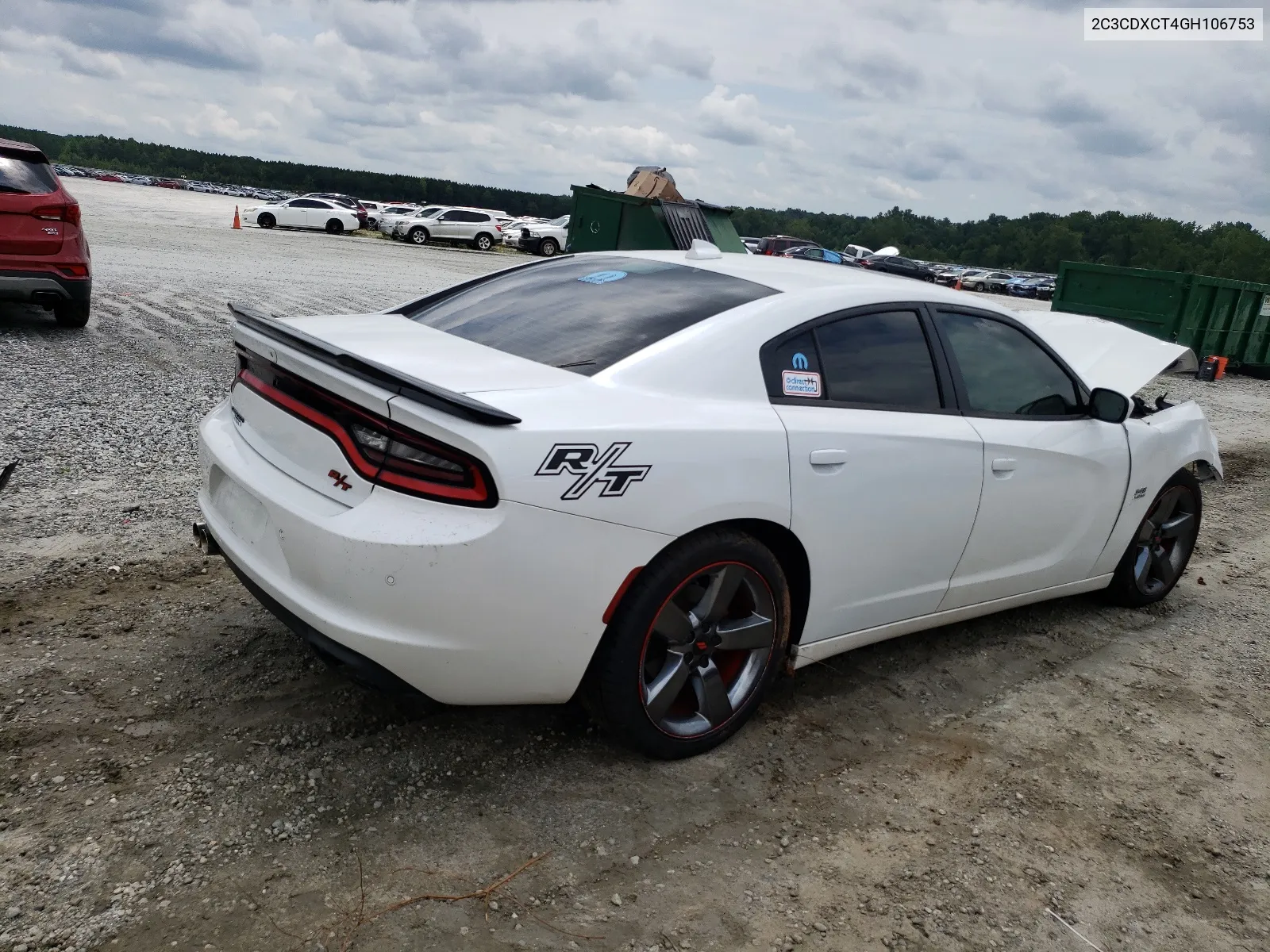 2016 Dodge Charger R/T VIN: 2C3CDXCT4GH106753 Lot: 65181144