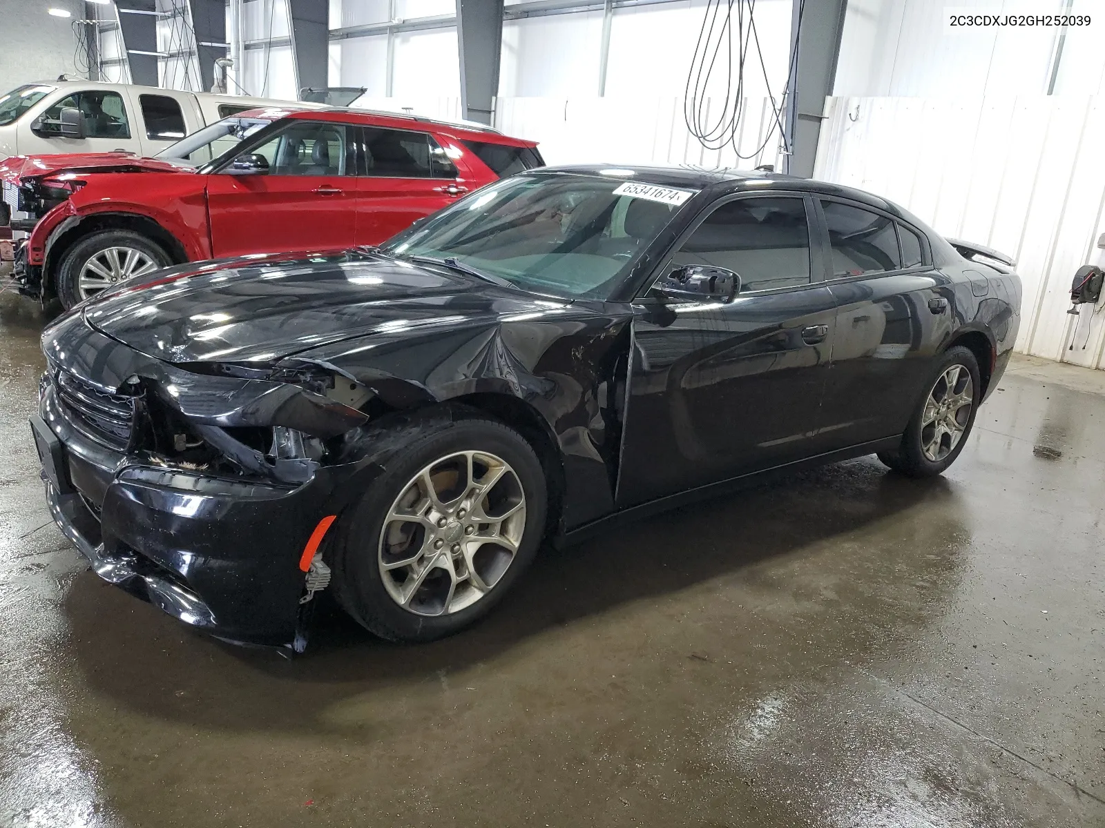 2016 Dodge Charger Sxt VIN: 2C3CDXJG2GH252039 Lot: 65341674