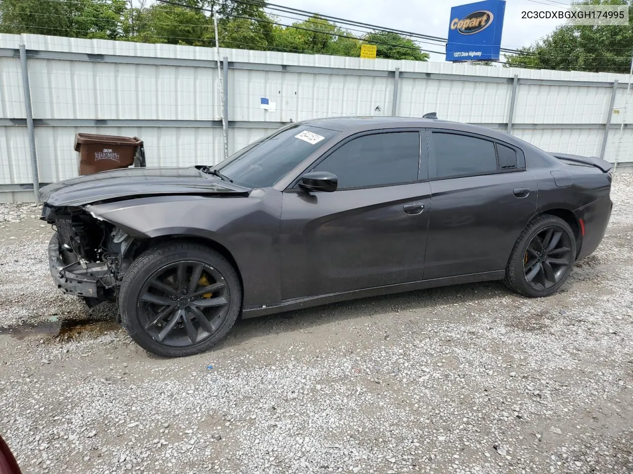 2016 Dodge Charger Se VIN: 2C3CDXBGXGH174995 Lot: 65441524