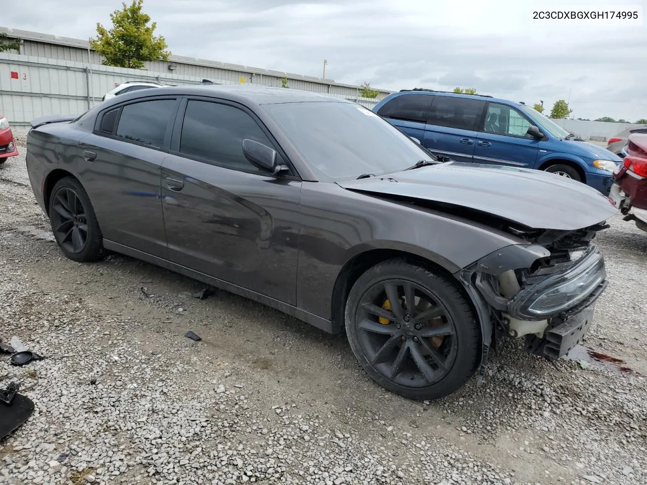 2016 Dodge Charger Se VIN: 2C3CDXBGXGH174995 Lot: 65441524