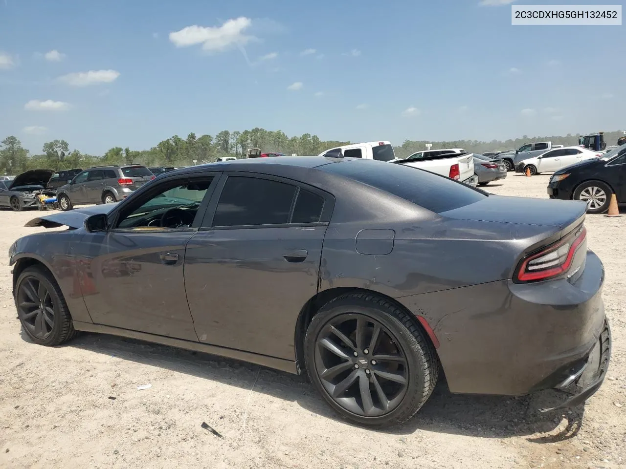 2016 Dodge Charger Sxt VIN: 2C3CDXHG5GH132452 Lot: 65843864