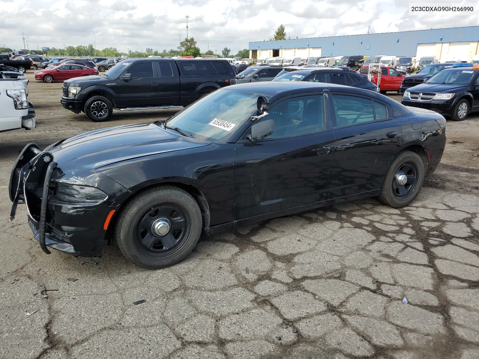 2C3CDXAG9GH266990 2016 Dodge Charger Police