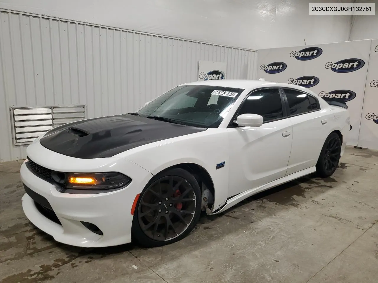 2016 Dodge Charger R/T Scat Pack VIN: 2C3CDXGJ0GH132761 Lot: 66343654