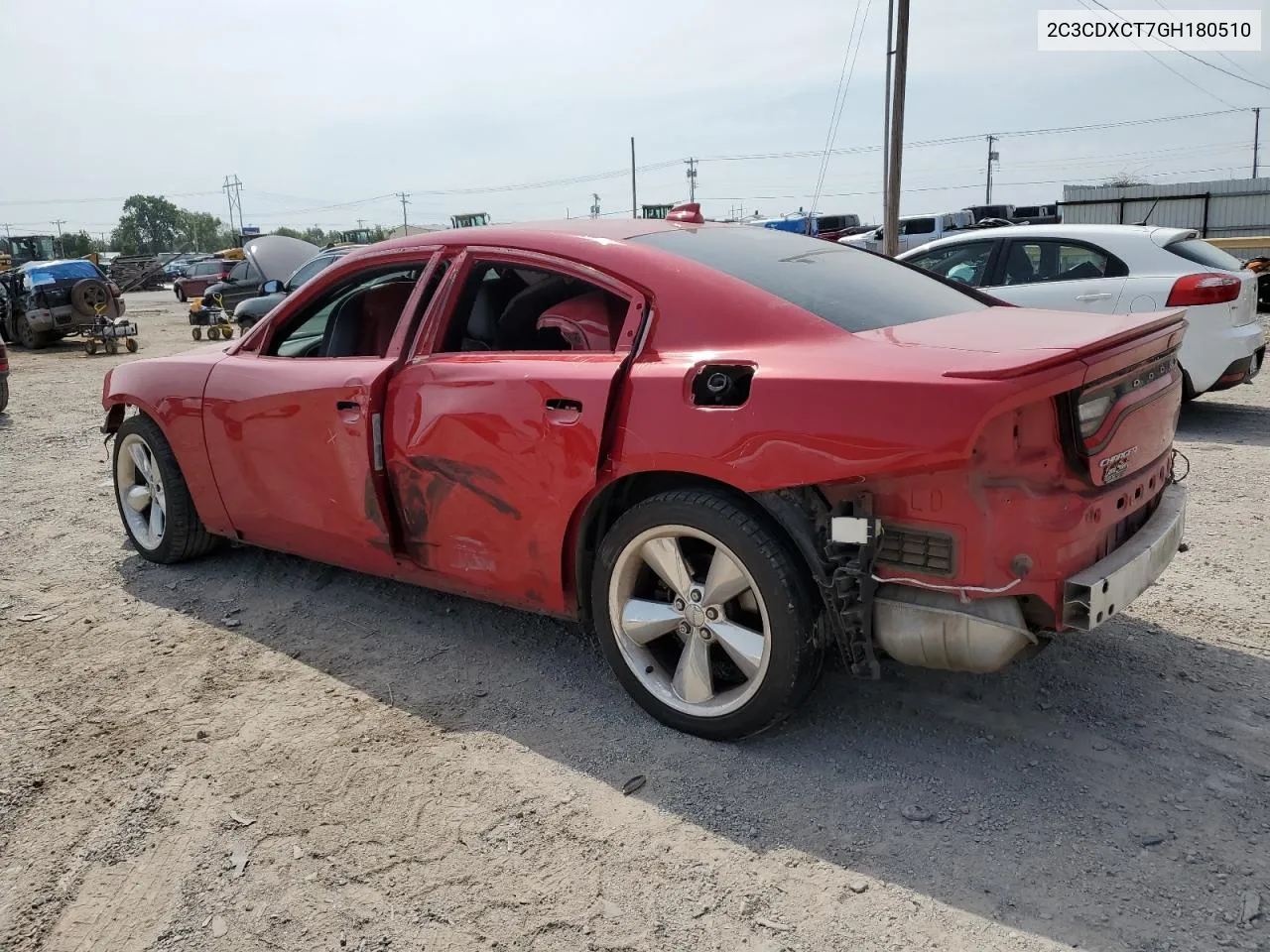 2C3CDXCT7GH180510 2016 Dodge Charger R/T