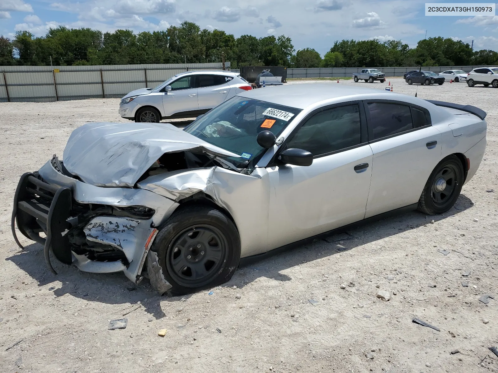 2C3CDXAT3GH150973 2016 Dodge Charger Police