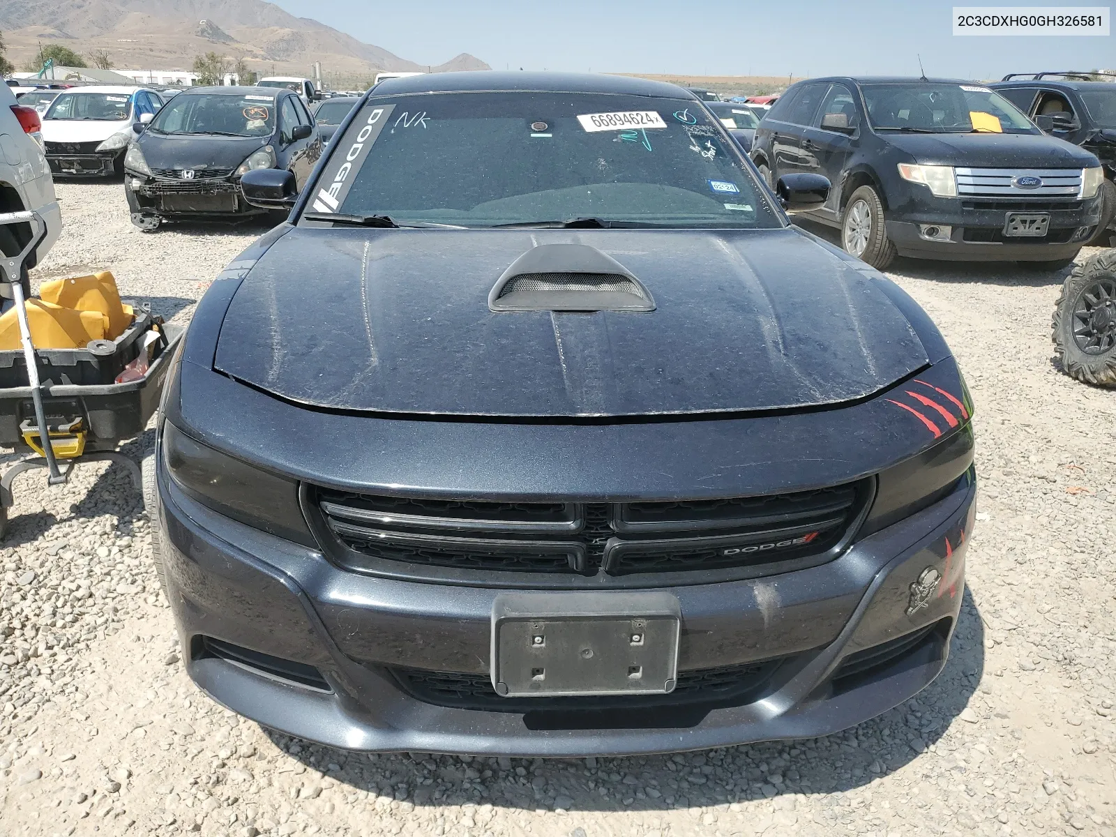 2C3CDXHG0GH326581 2016 Dodge Charger Sxt