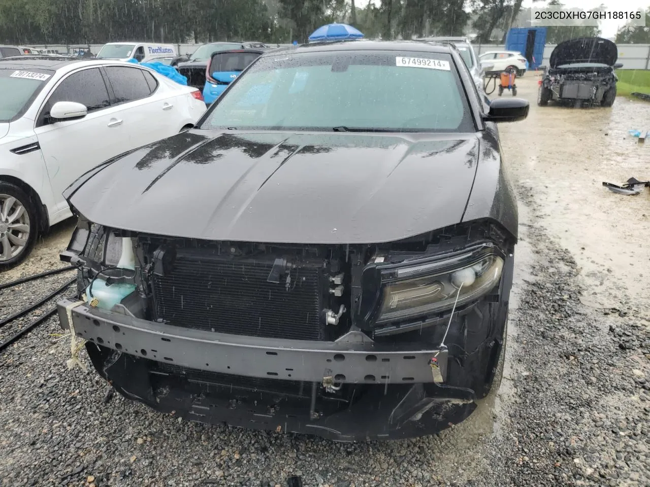 2C3CDXHG7GH188165 2016 Dodge Charger Sxt