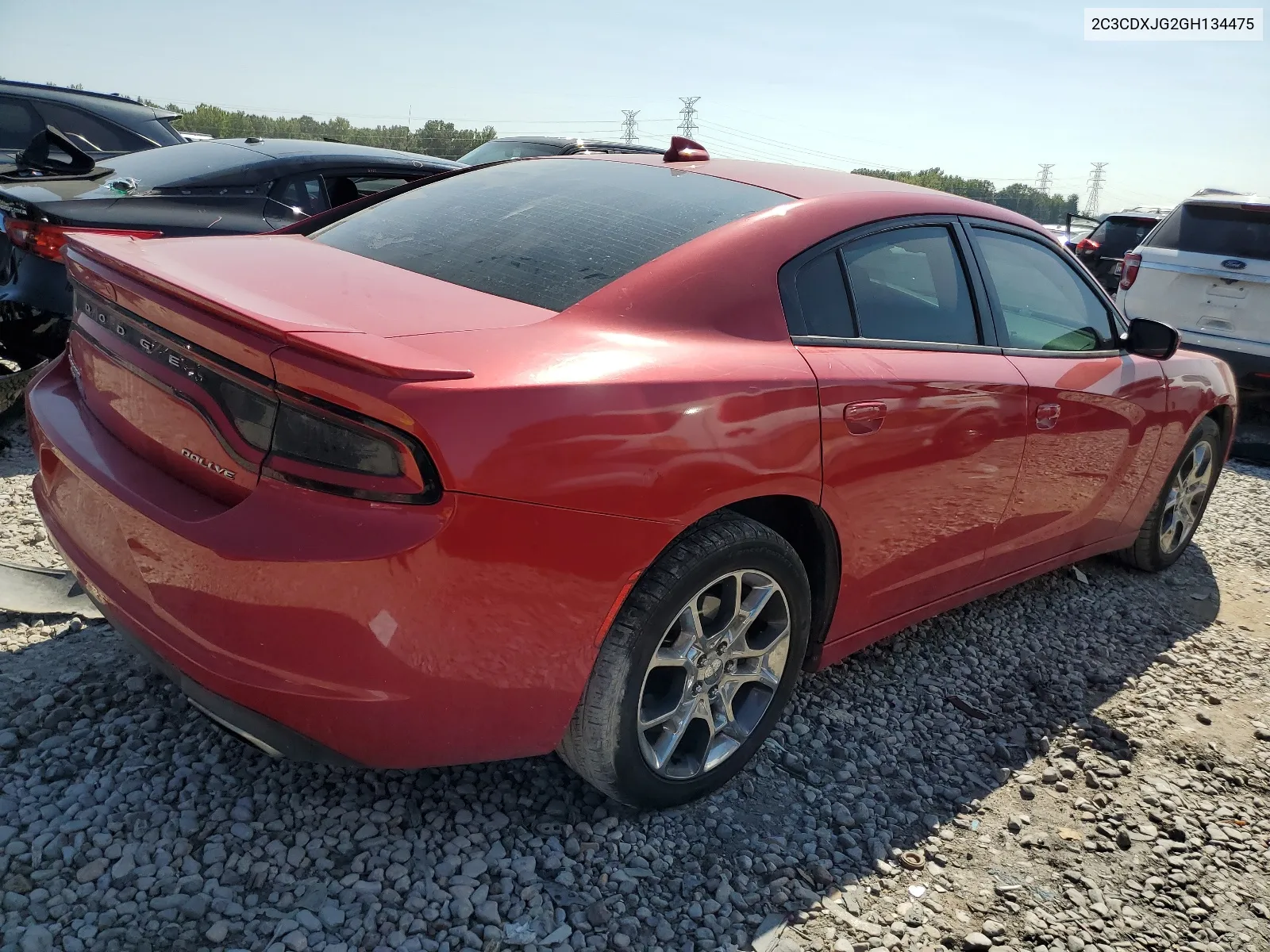 2016 Dodge Charger Sxt VIN: 2C3CDXJG2GH134475 Lot: 67550004