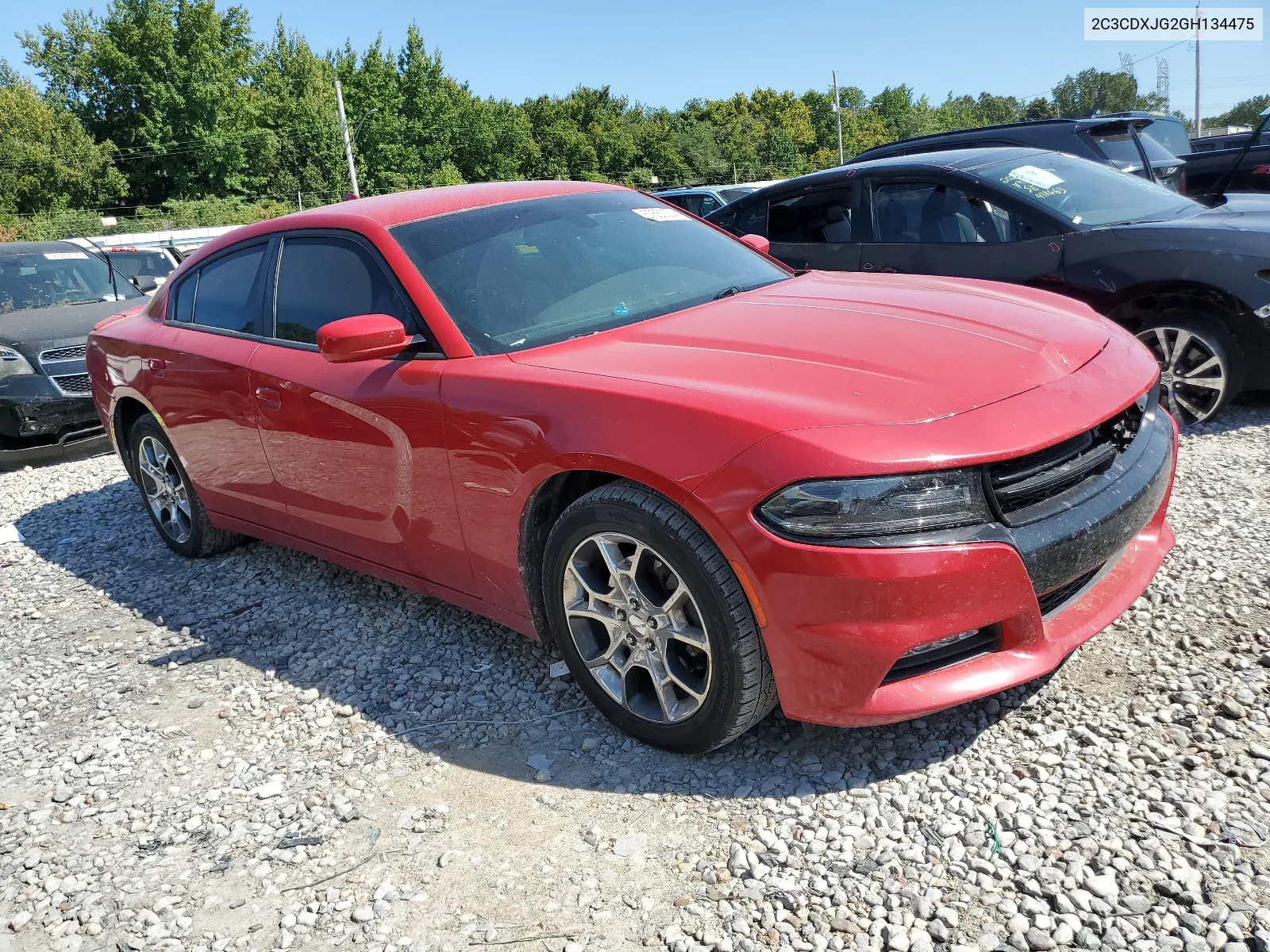 2016 Dodge Charger Sxt VIN: 2C3CDXJG2GH134475 Lot: 67550004