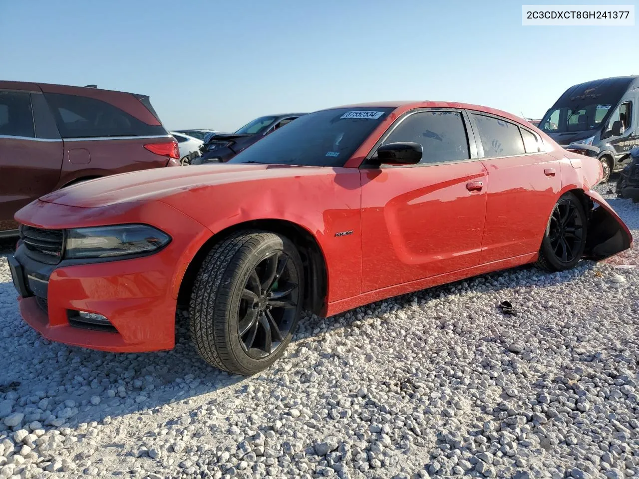 2016 Dodge Charger R/T VIN: 2C3CDXCT8GH241377 Lot: 67552534