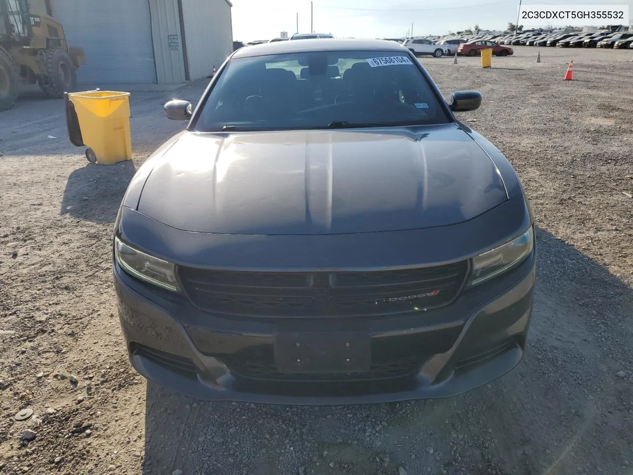 2016 Dodge Charger R/T VIN: 2C3CDXCT5GH355532 Lot: 67568104