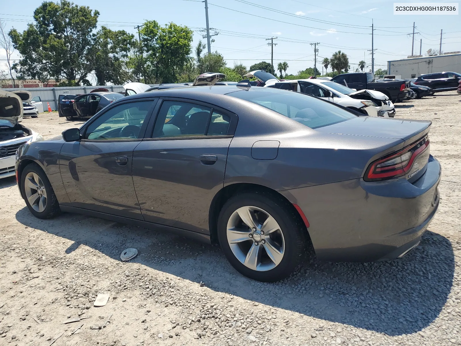 2016 Dodge Charger Sxt VIN: 2C3CDXHG0GH187536 Lot: 67606114