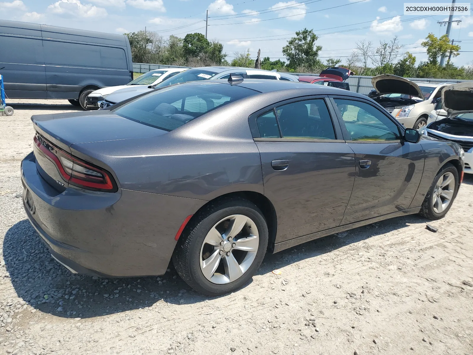 2016 Dodge Charger Sxt VIN: 2C3CDXHG0GH187536 Lot: 67606114