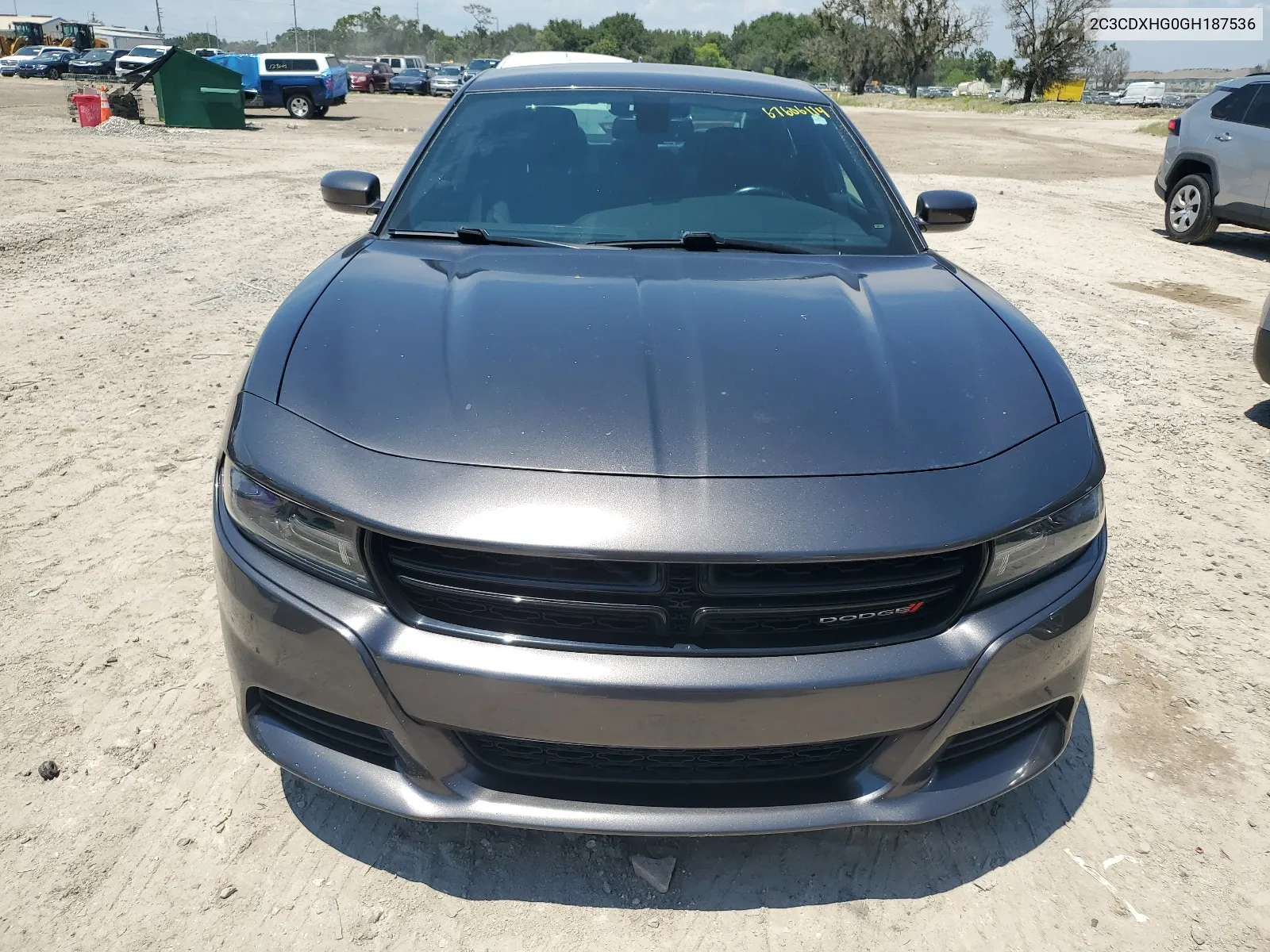 2016 Dodge Charger Sxt VIN: 2C3CDXHG0GH187536 Lot: 67606114