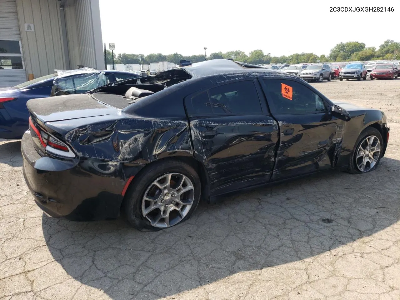 2016 Dodge Charger Sxt VIN: 2C3CDXJGXGH282146 Lot: 68076304