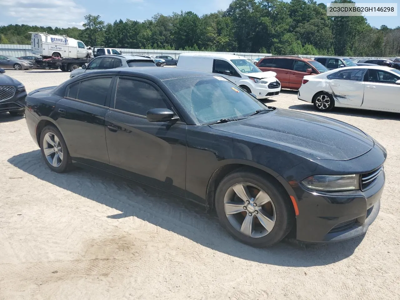 2016 Dodge Charger Se VIN: 2C3CDXBG2GH146298 Lot: 68256664