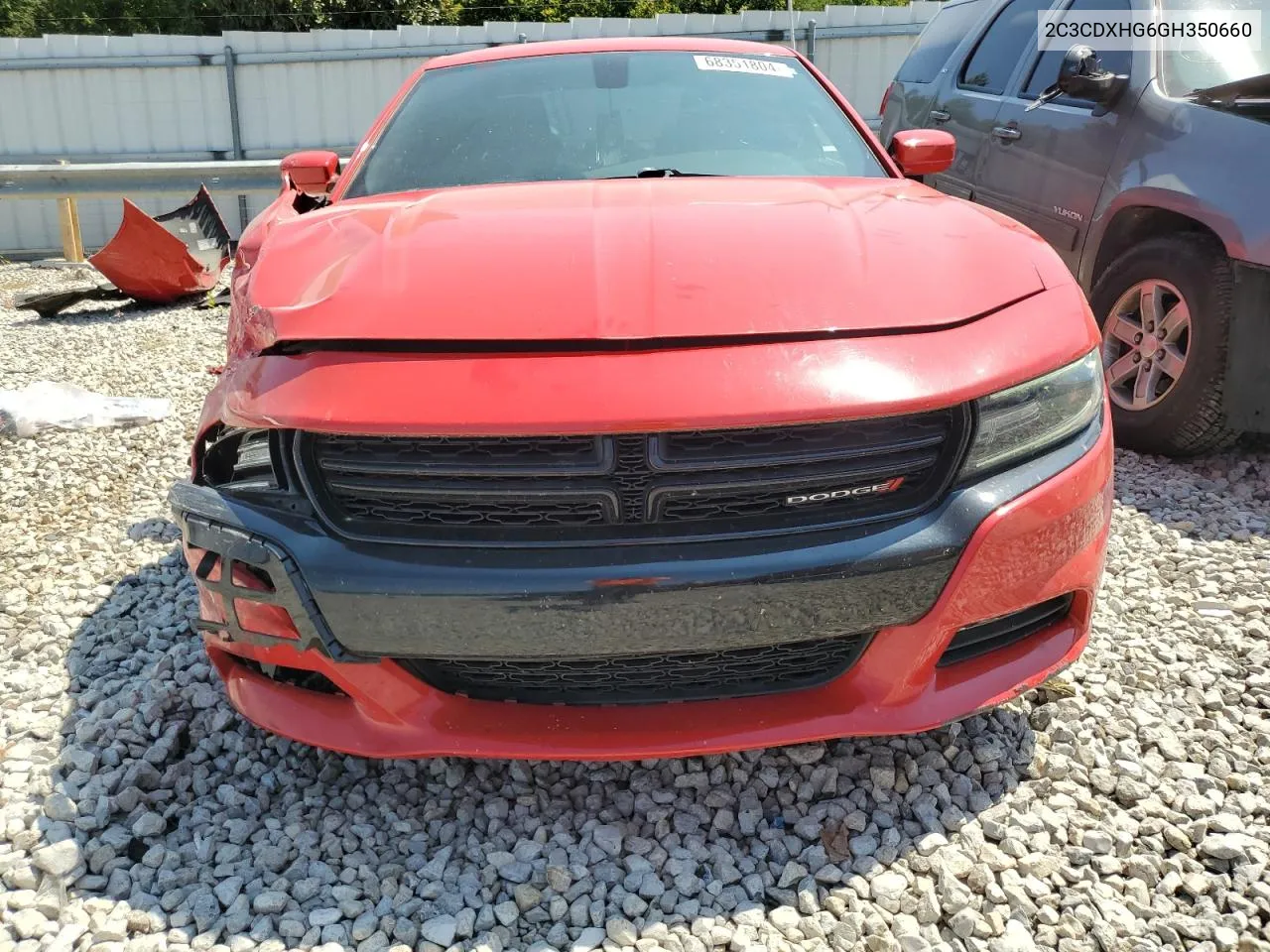 2016 Dodge Charger Sxt VIN: 2C3CDXHG6GH350660 Lot: 68351804