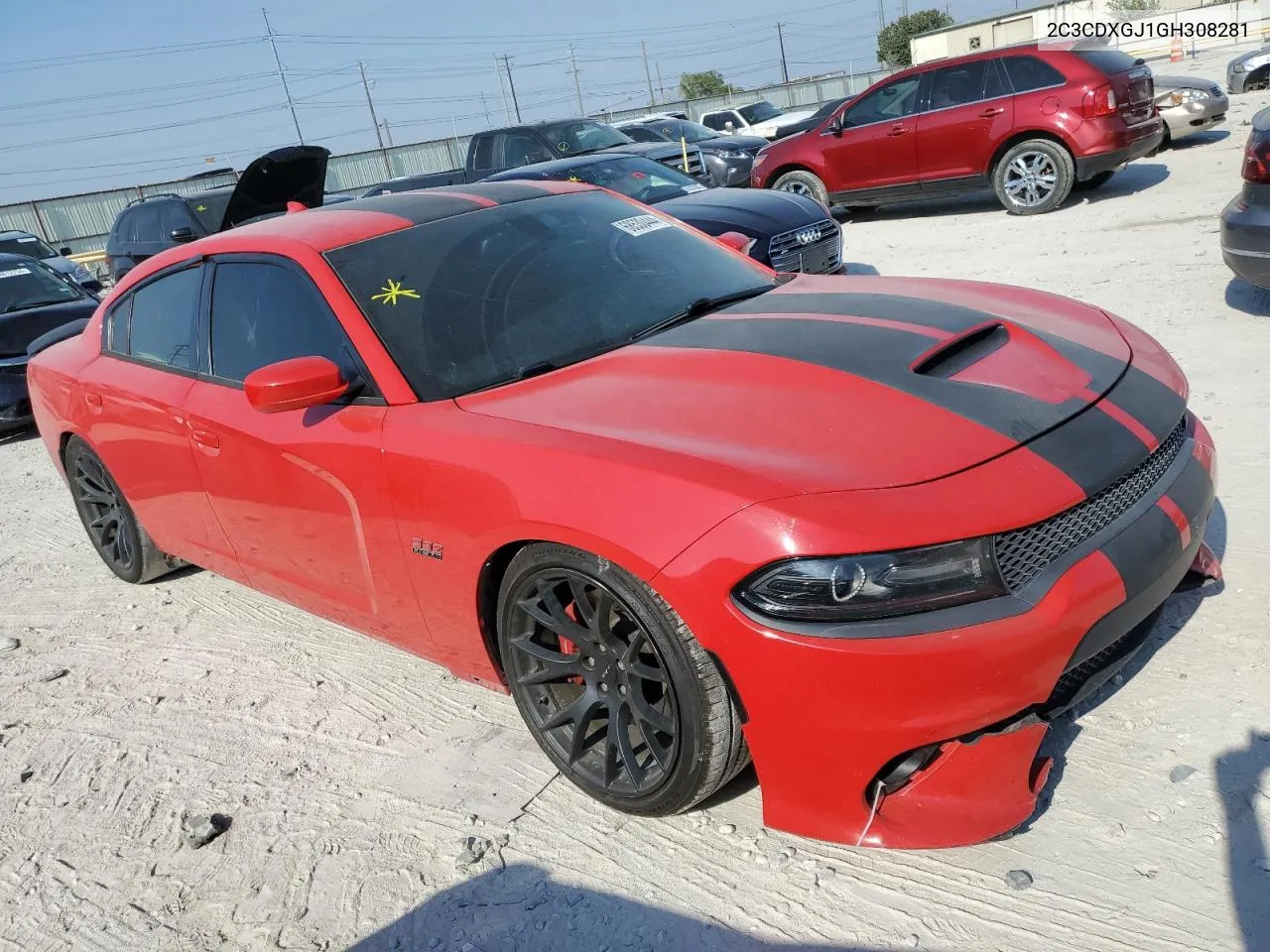 2016 Dodge Charger R/T Scat Pack VIN: 2C3CDXGJ1GH308281 Lot: 68530444