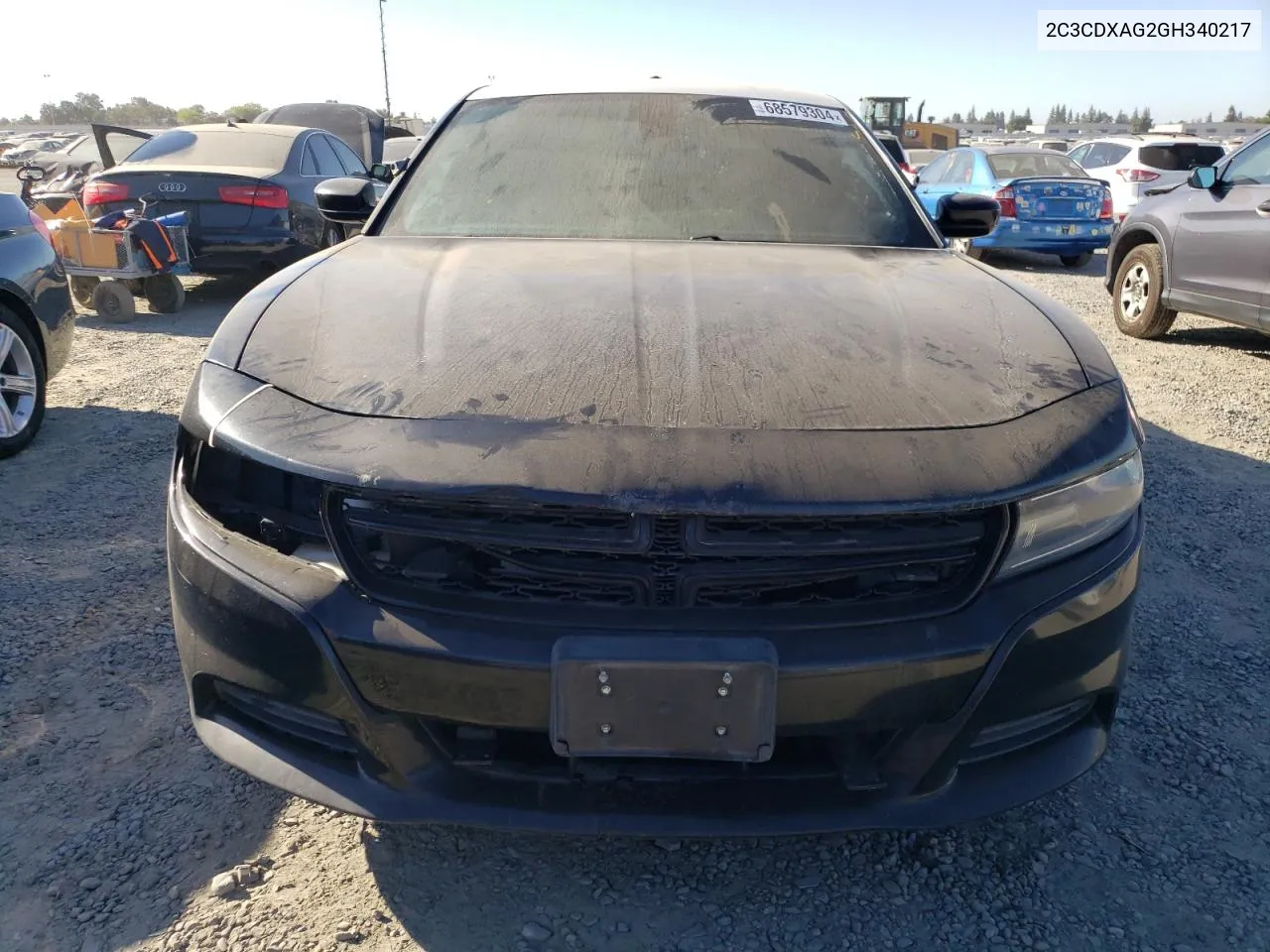 2C3CDXAG2GH340217 2016 Dodge Charger Police