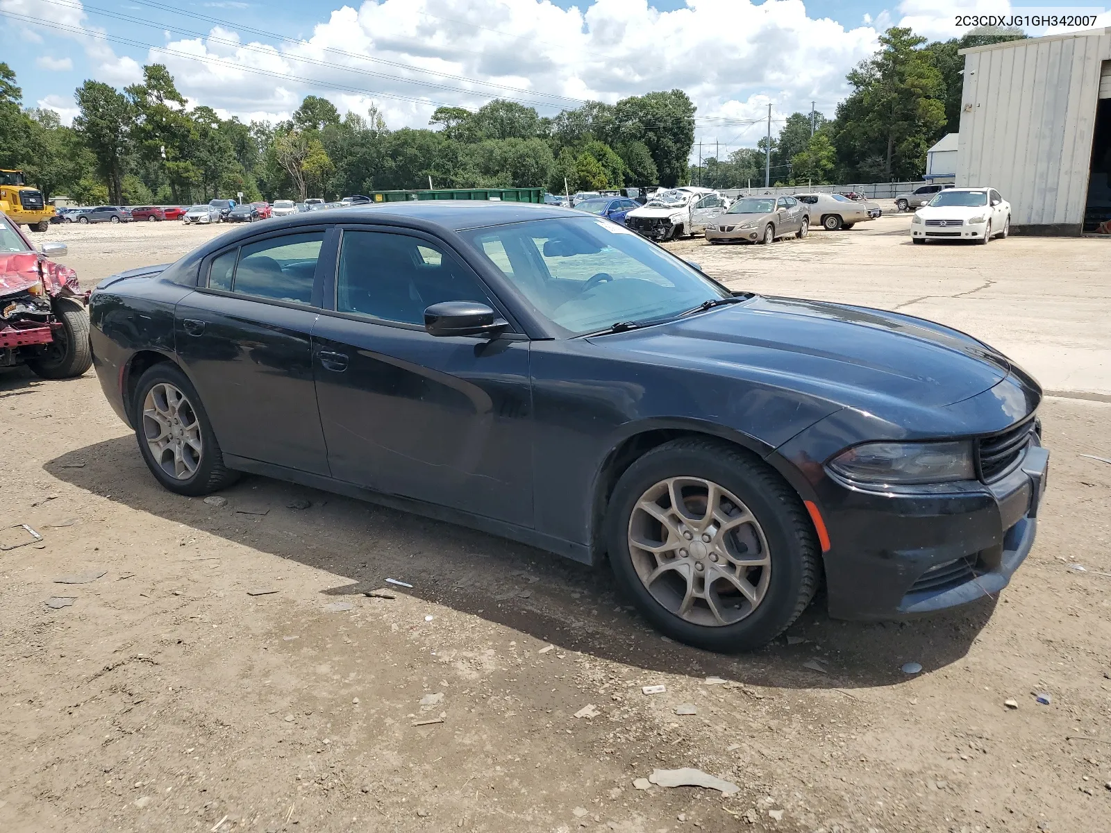 2016 Dodge Charger Sxt VIN: 2C3CDXJG1GH342007 Lot: 68914334