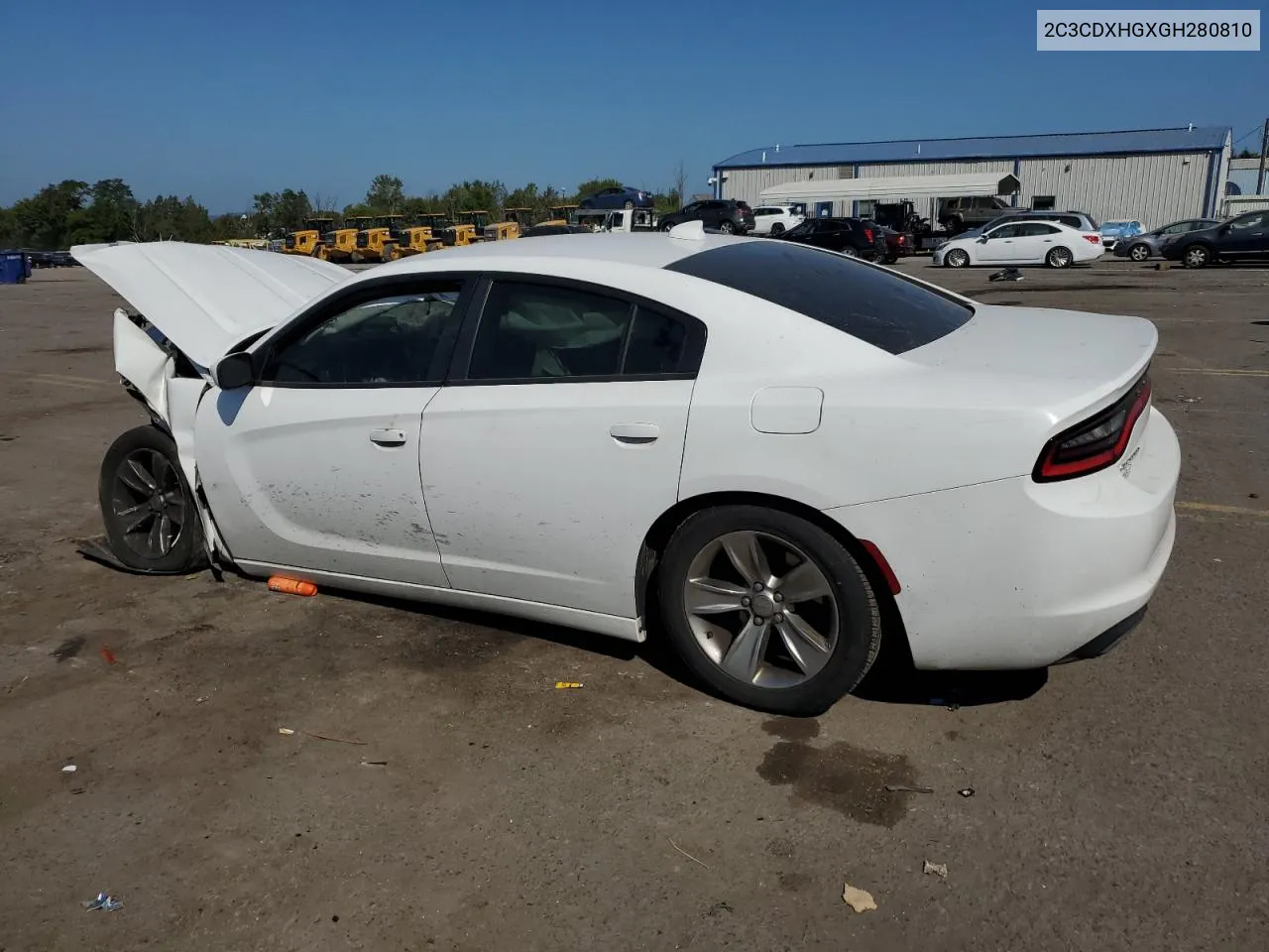 2016 Dodge Charger Sxt VIN: 2C3CDXHGXGH280810 Lot: 69012564