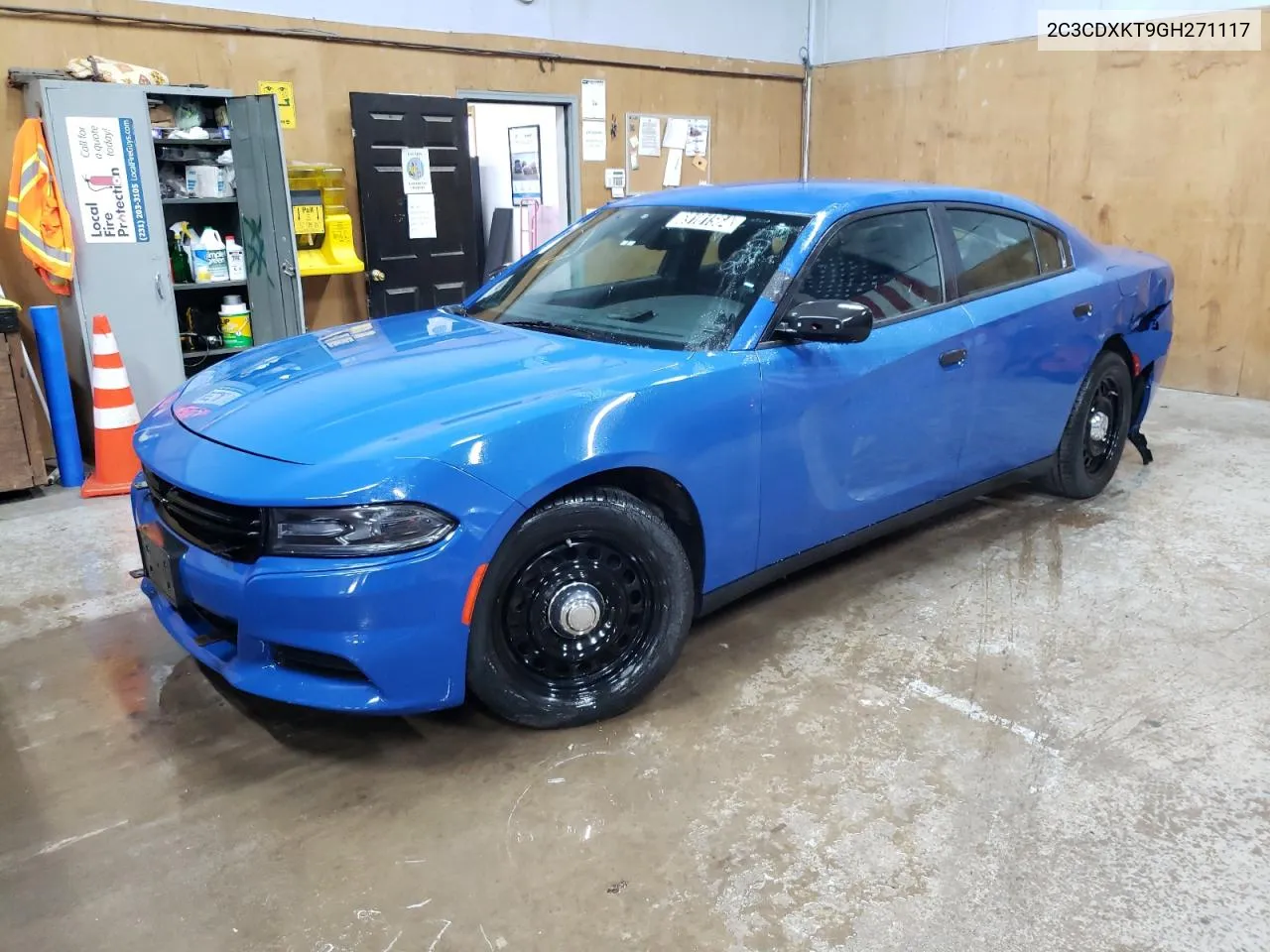 2016 Dodge Charger Police VIN: 2C3CDXKT9GH271117 Lot: 69101564