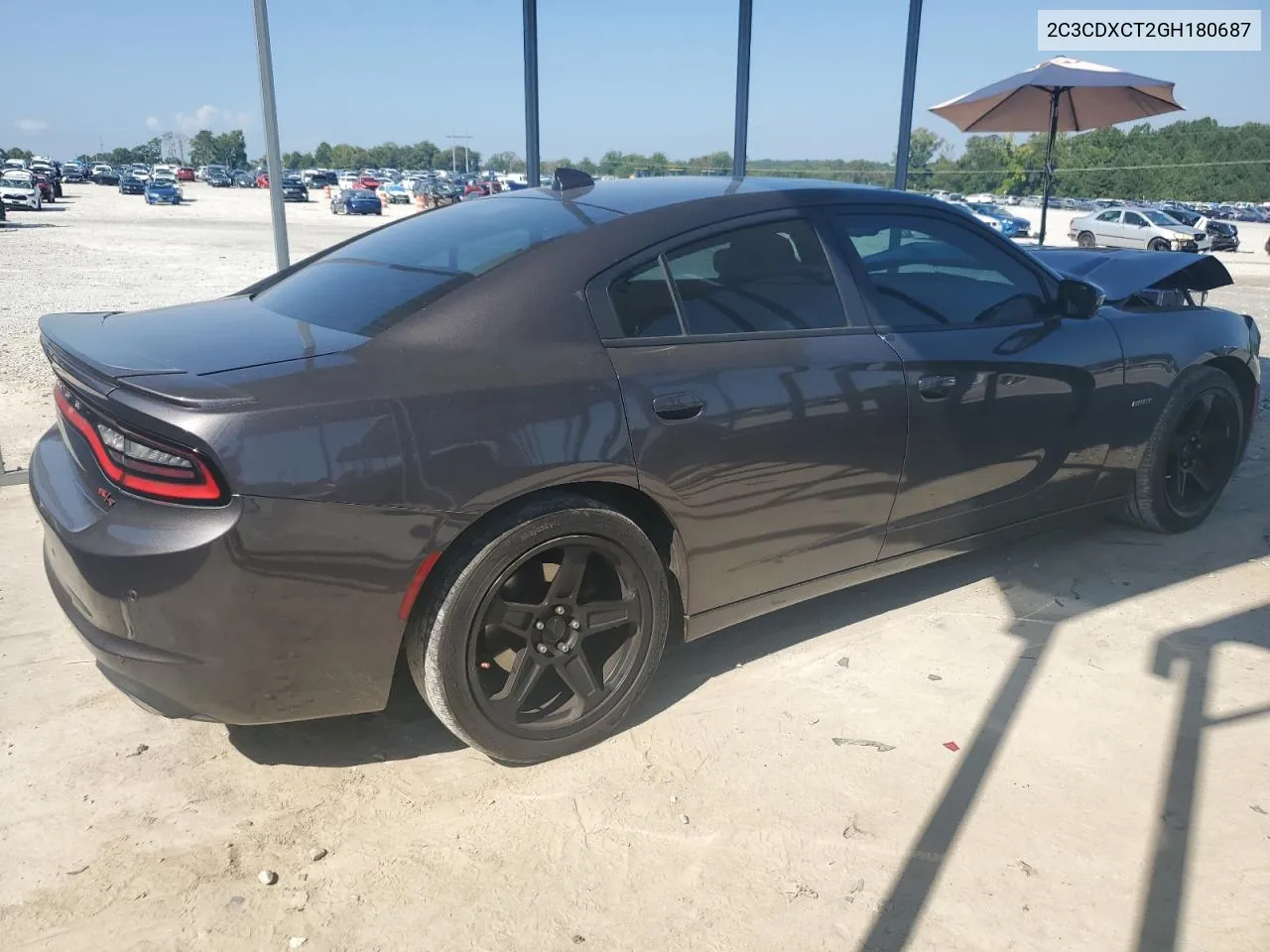 2016 Dodge Charger R/T VIN: 2C3CDXCT2GH180687 Lot: 69212984