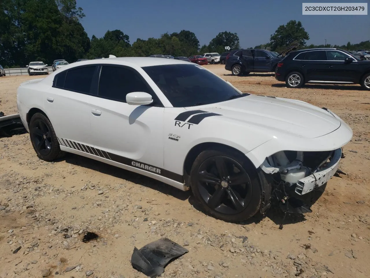 2016 Dodge Charger R/T VIN: 2C3CDXCT2GH203479 Lot: 69270934