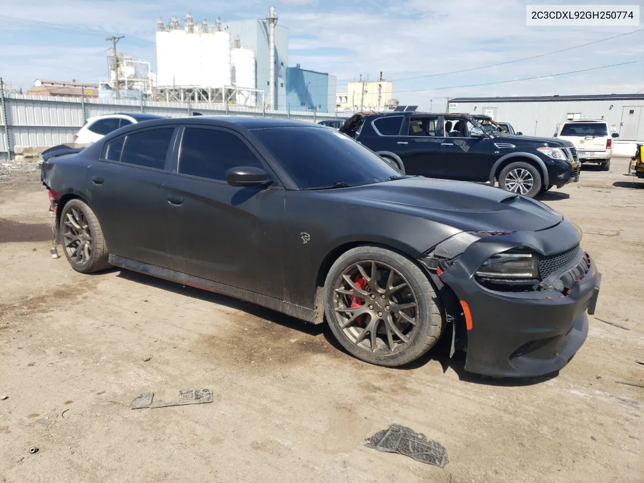 2C3CDXL92GH250774 2016 Dodge Charger Srt Hellcat