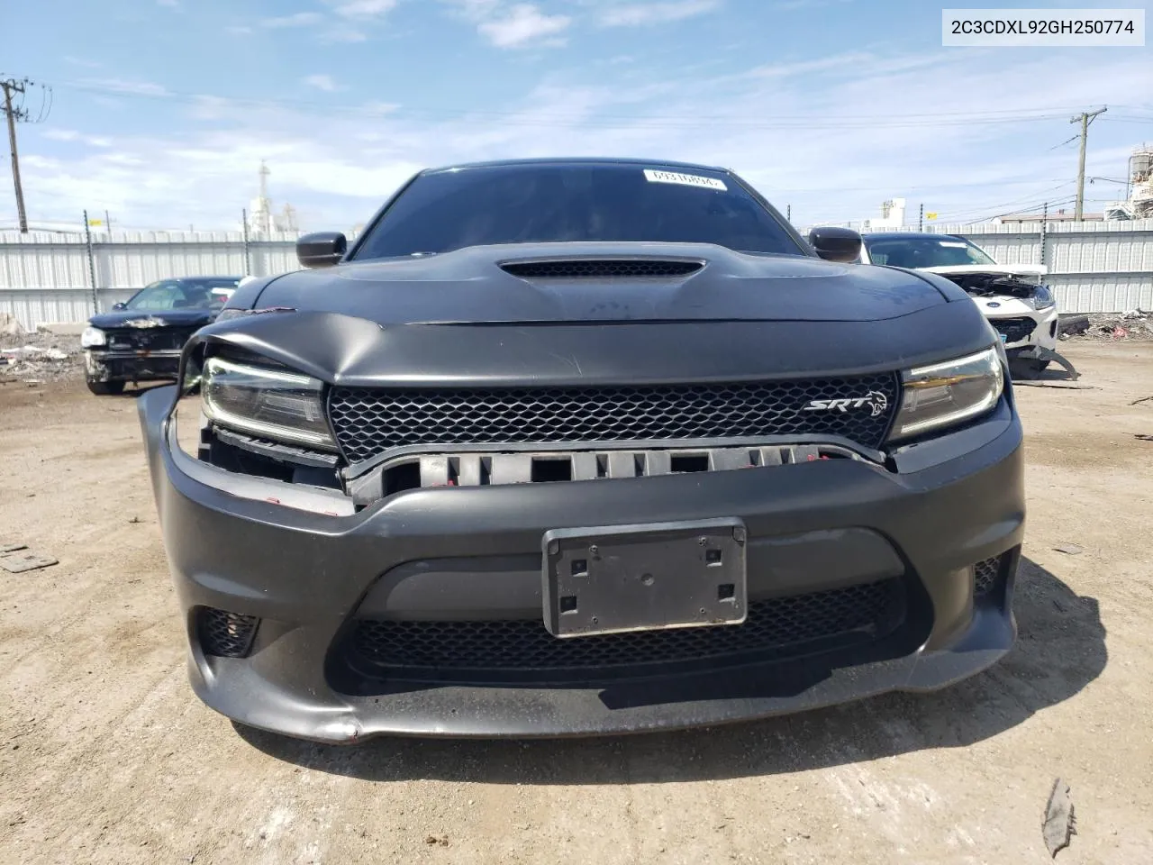 2C3CDXL92GH250774 2016 Dodge Charger Srt Hellcat