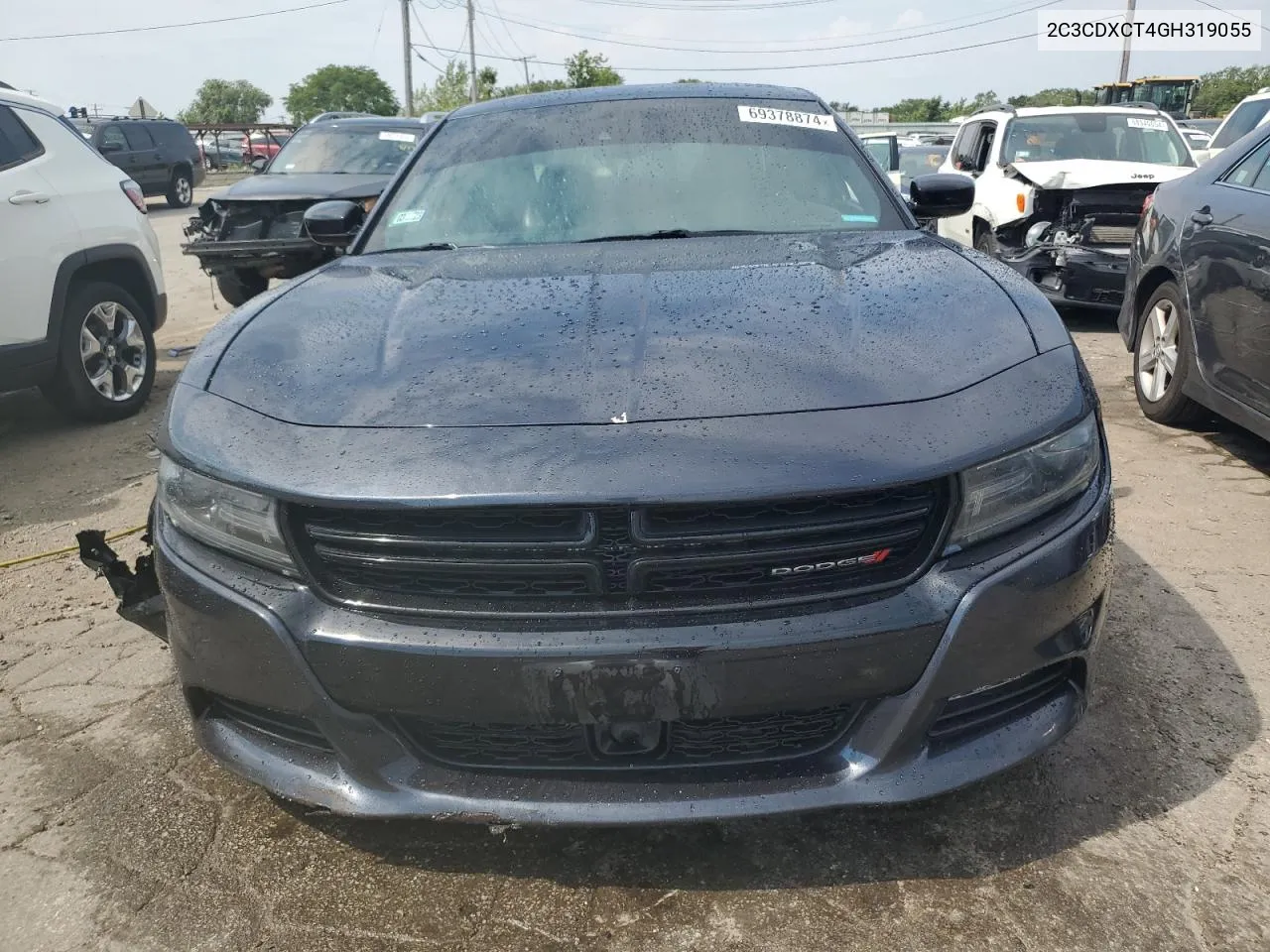 2016 Dodge Charger R/T VIN: 2C3CDXCT4GH319055 Lot: 69378874