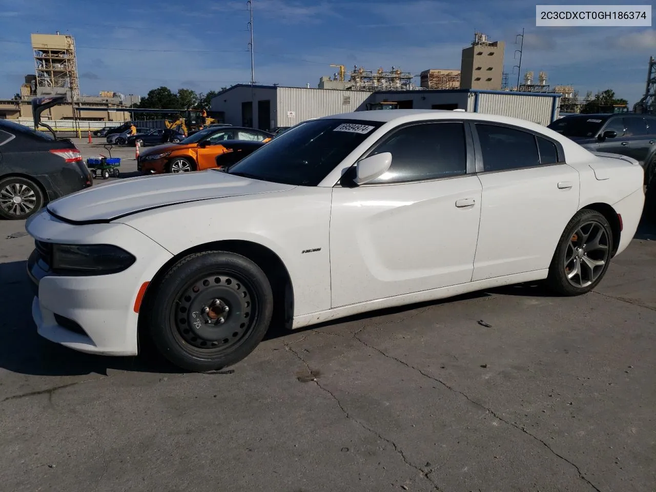 2016 Dodge Charger R/T VIN: 2C3CDXCT0GH186374 Lot: 69594974