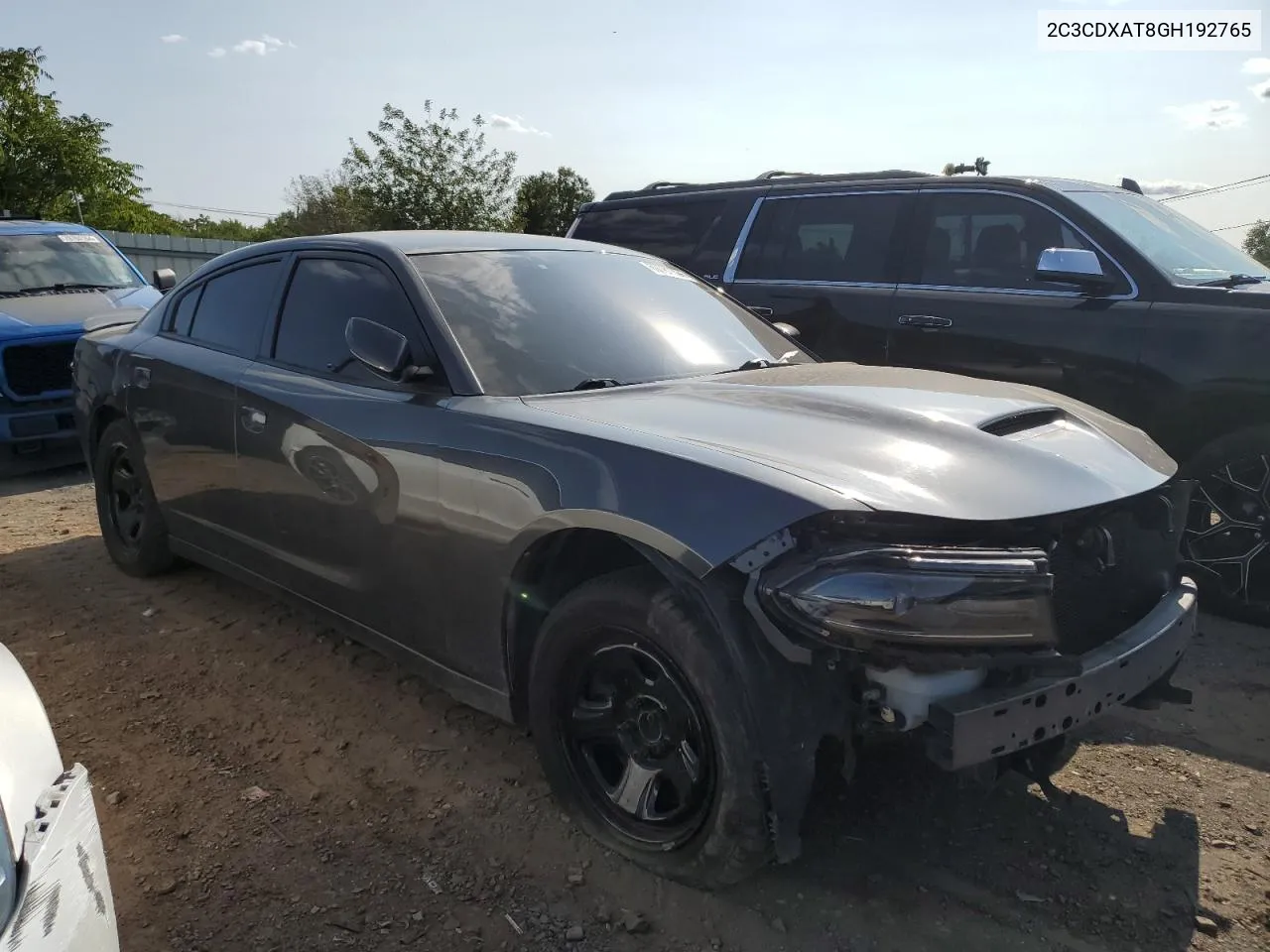 2C3CDXAT8GH192765 2016 Dodge Charger Police