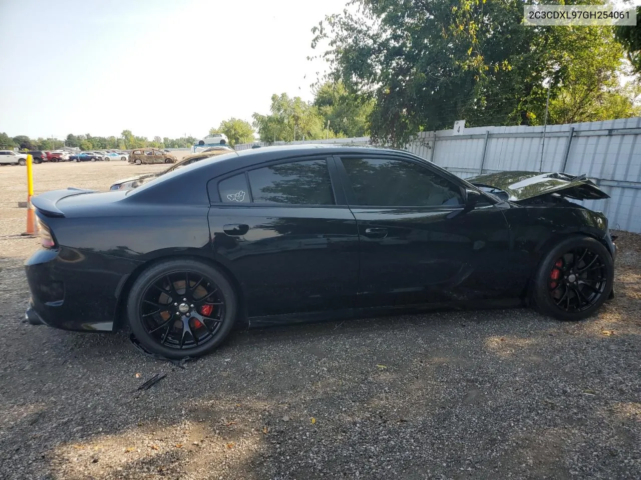 2016 Dodge Charger Srt Hellcat VIN: 2C3CDXL97GH254061 Lot: 69850384