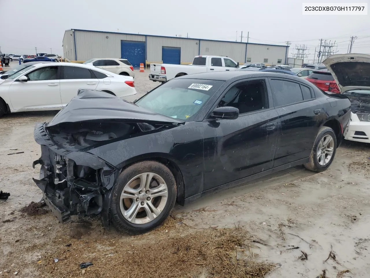 2016 Dodge Charger Se VIN: 2C3CDXBG7GH117797 Lot: 69882164