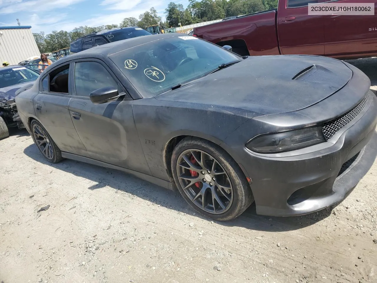 2C3CDXEJ1GH180062 2016 Dodge Charger Srt 392