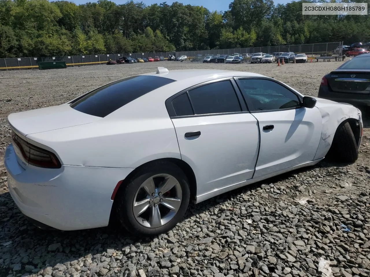 2016 Dodge Charger Sxt VIN: 2C3CDXHG8GH185789 Lot: 69994794