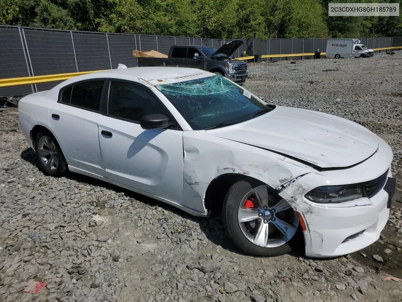 2C3CDXHG8GH185789 2016 Dodge Charger Sxt