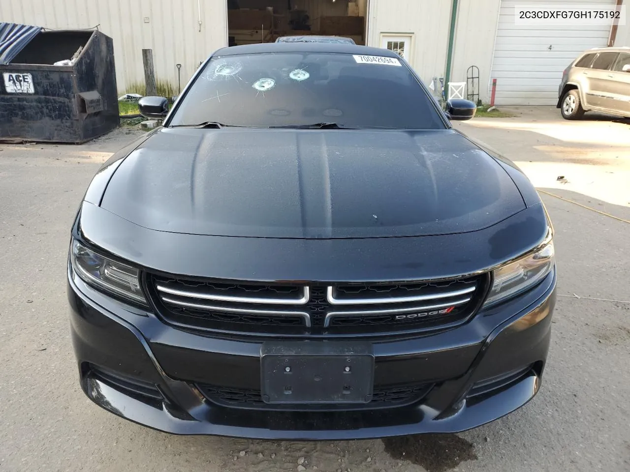 2C3CDXFG7GH175192 2016 Dodge Charger Se