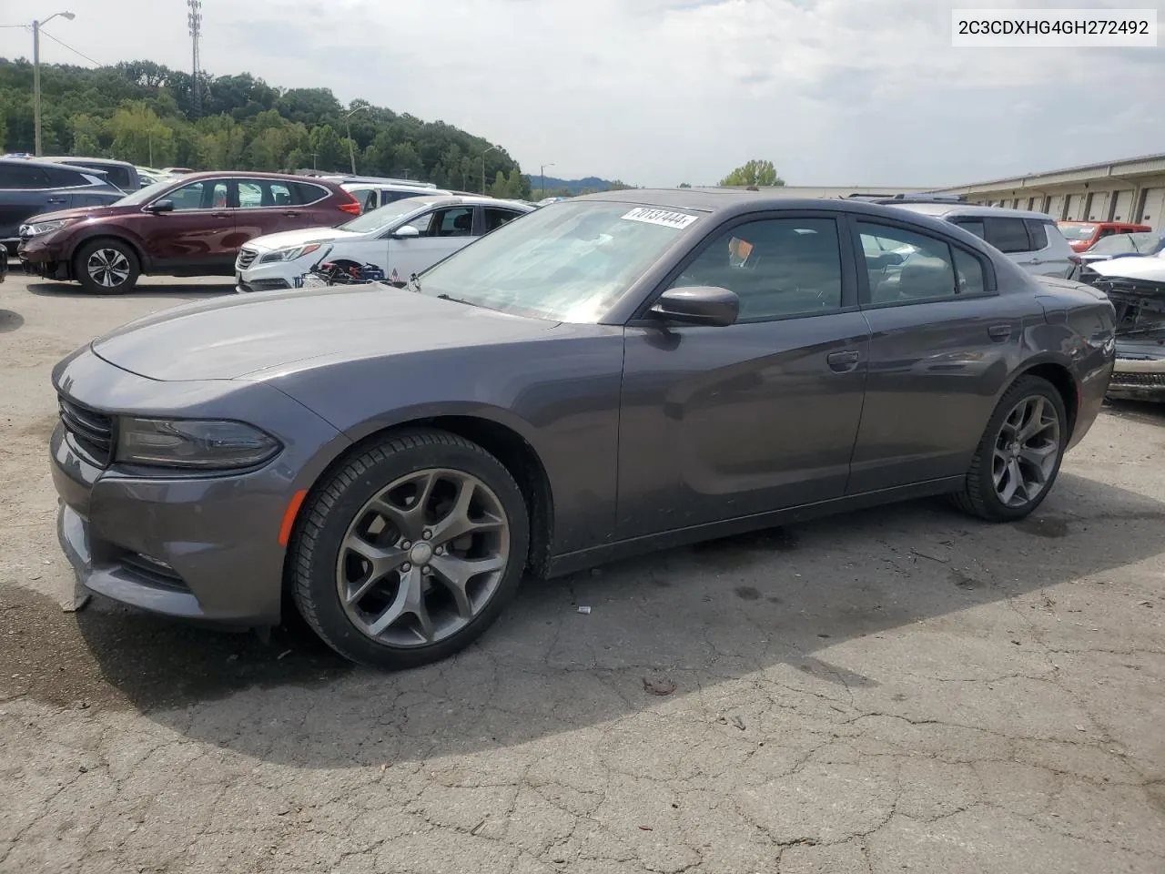 2016 Dodge Charger Sxt VIN: 2C3CDXHG4GH272492 Lot: 70137444