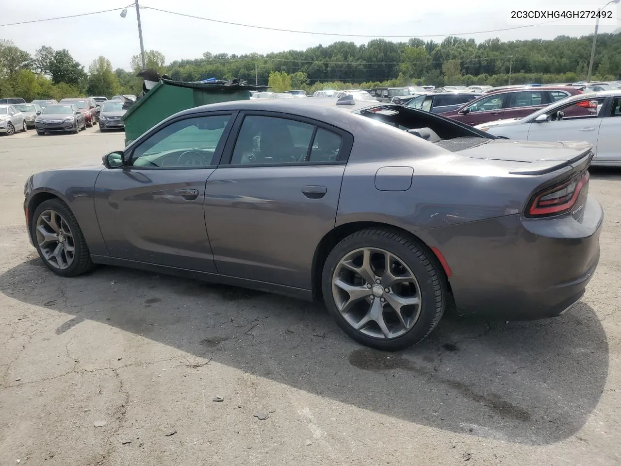 2016 Dodge Charger Sxt VIN: 2C3CDXHG4GH272492 Lot: 70137444