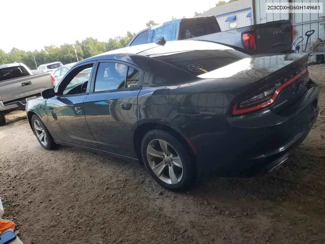 2016 Dodge Charger Sxt VIN: 2C3CDXHG6GH149681 Lot: 70207304