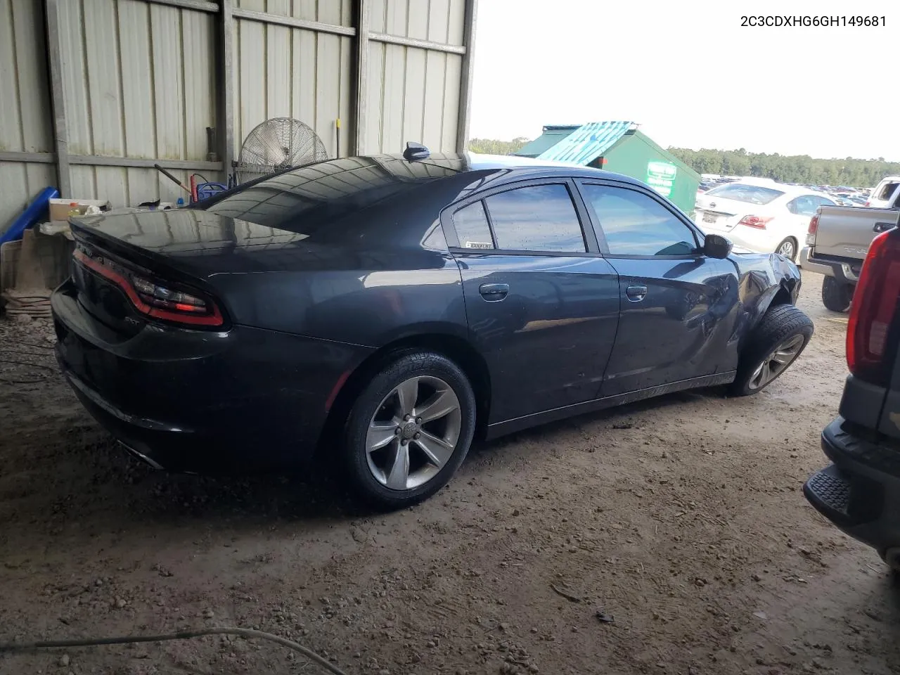 2016 Dodge Charger Sxt VIN: 2C3CDXHG6GH149681 Lot: 70207304