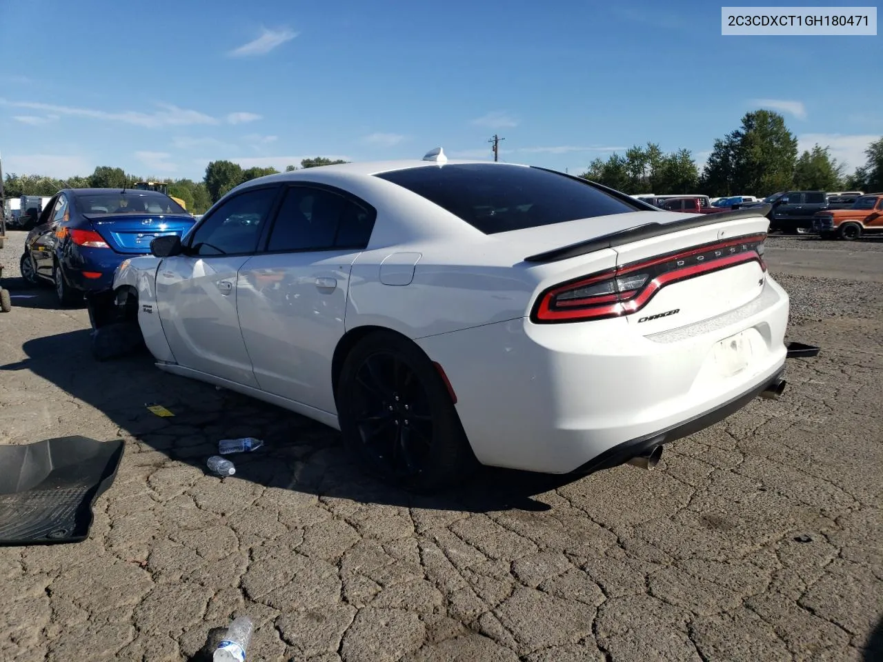 2016 Dodge Charger R/T VIN: 2C3CDXCT1GH180471 Lot: 70401744