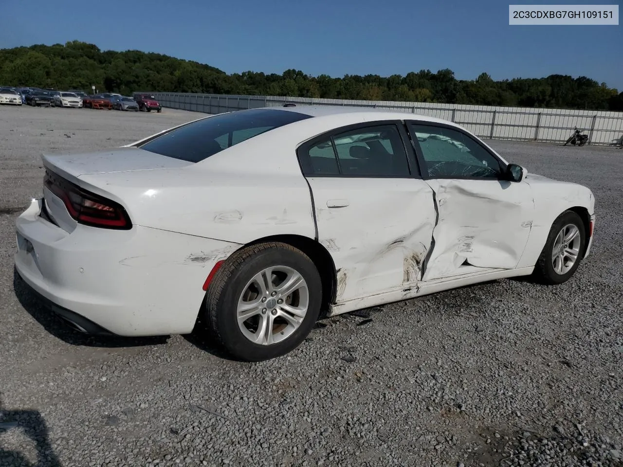 2016 Dodge Charger Se VIN: 2C3CDXBG7GH109151 Lot: 70499664