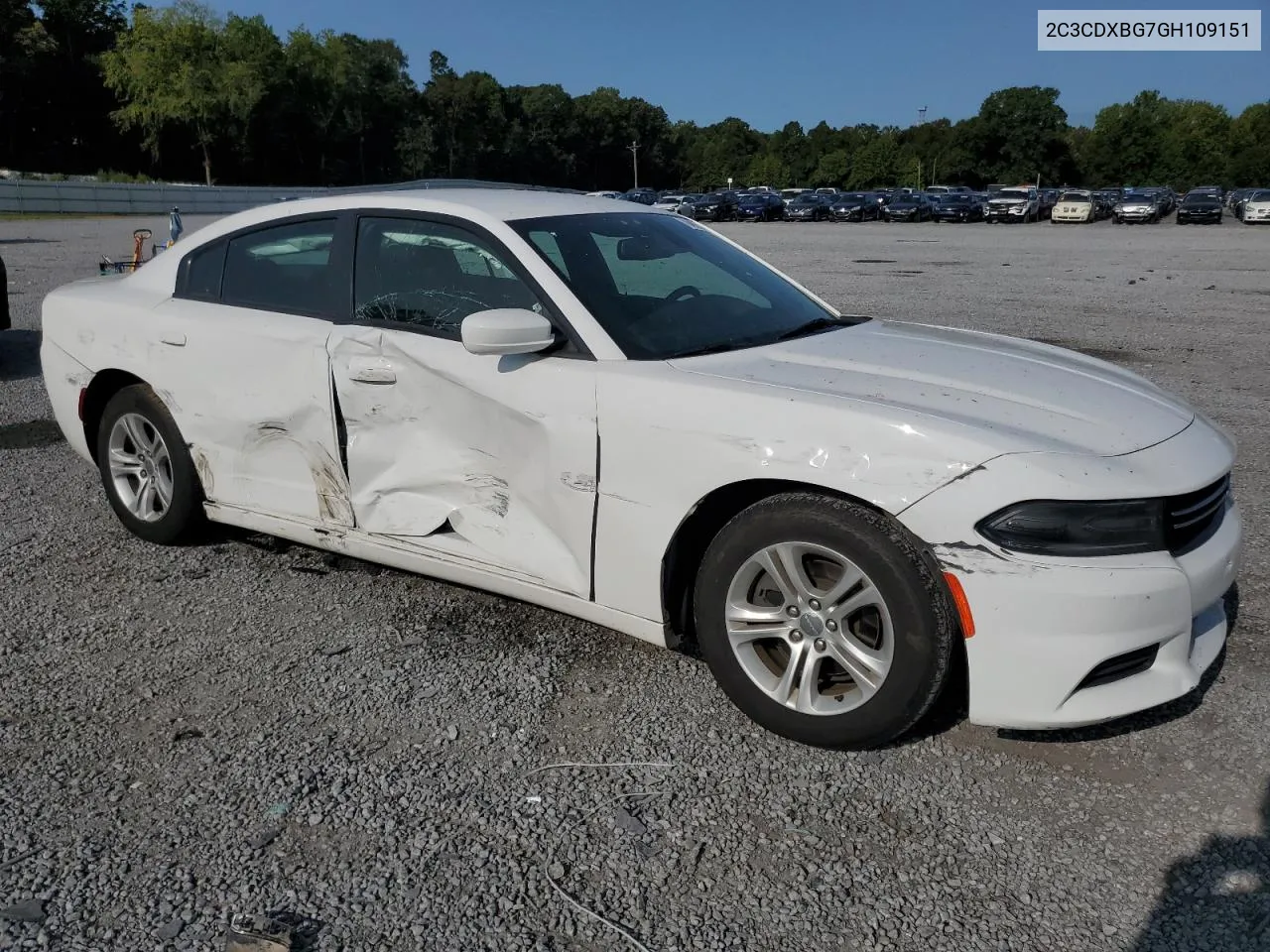 2C3CDXBG7GH109151 2016 Dodge Charger Se